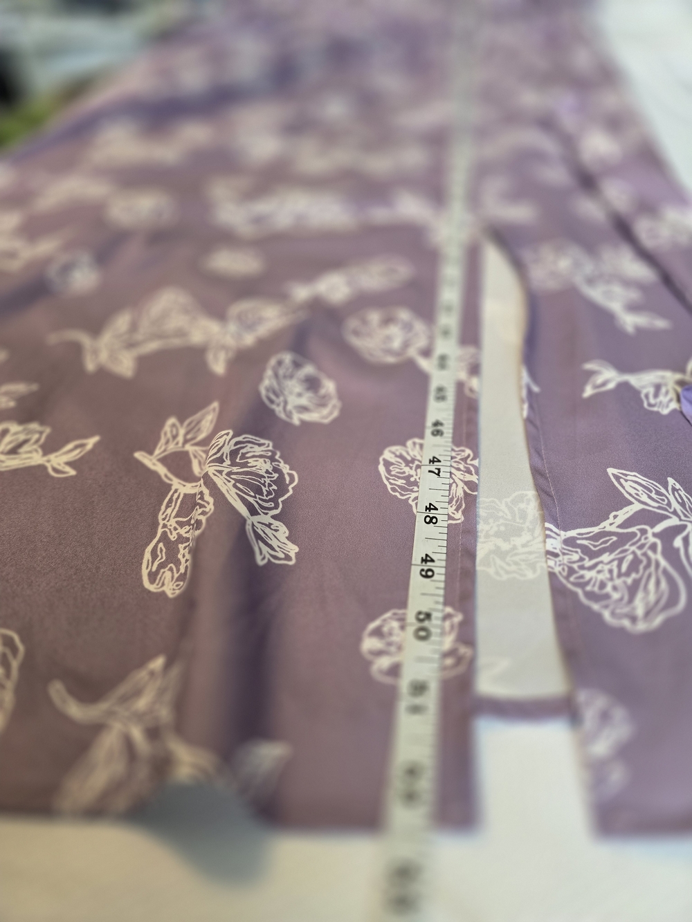 NWOT BloomChic Lavender Floral Wrap Dress Sz 18/20 - Picture 6 of 6